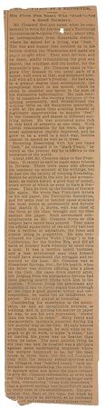 Lot #624 Samuel L. Clemens: Mark Twain?s first pen name??Josh? - Image 2