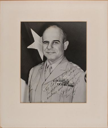 Lot #432 James H. Doolittle Signed Photograph and Typed Letter Signed - Image 1