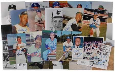 Lot #947 Baseball Signed Photographs - Image 2