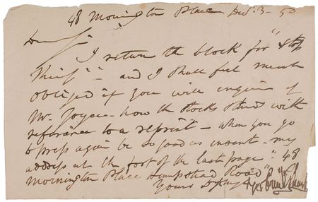 Lot #589 George Cruikshank - Image 1