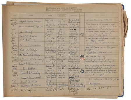 Lot #185 Joseph P. Kennedy, Jr: Unique Choate scrapbook signed by JFK’s ill-fated older brother - Image 3