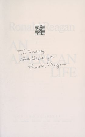 Lot #151 Ronald Reagan Book - Image 1