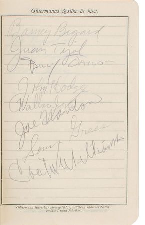 Lot #758 Big Band and Jazz Musicians Autograph Album - Image 2