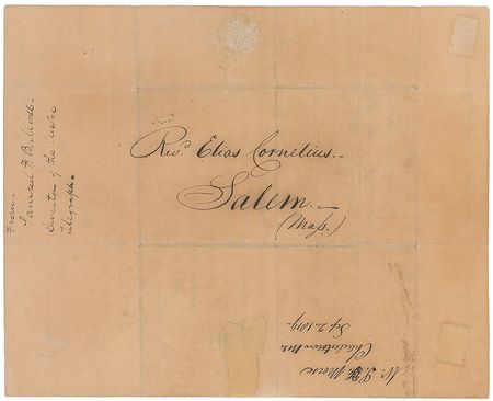 Lot #231 Samuel F. B. Morse: Upon the birth of his daughter Susan - Image 2