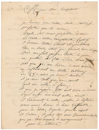 Lot #279 King Louis-Philippe: Giuseppe Marco Fieschi: Regrets from the king?s would-be assassin - Image 1
