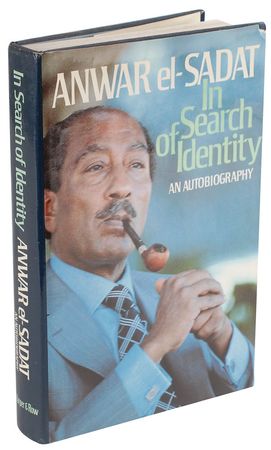 Lot #348 Anwar Sadat Book - Image 2