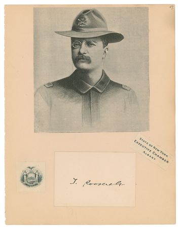 Lot #49 Theodore Roosevelt Signature - Image 2