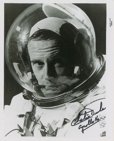 Lot #551 Charlie Duke Signed Photographs - Image 1