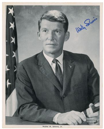 Lot #478 Apollo 7 Signed Photographs - Image 2