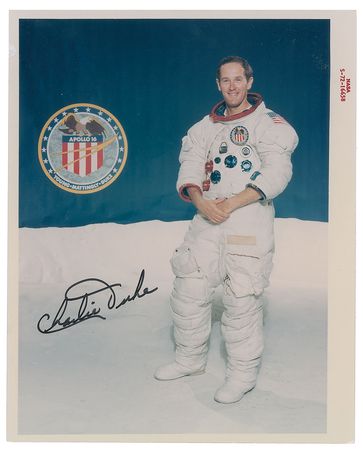 Lot #501 Charlie Duke Signed Photographs - Image 2