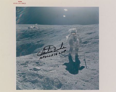 Lot #501 Charlie Duke Signed Photographs - Image 3