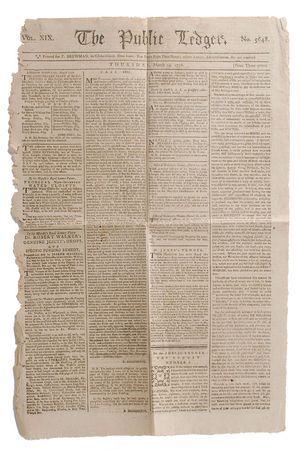 Lot #346 Revolution-era Newspapers Newspapers - Image 1