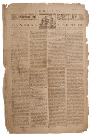Lot #346 Revolution-era Newspapers Newspapers - Image 2