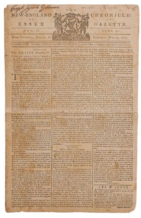 Lot #346 Revolution-era Newspapers Newspapers - Image 5