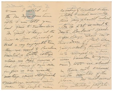 Lot #620 John Burroughs Handwritten Letter Signed - Image 2