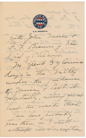 Lot #620 John Burroughs Handwritten Letter Signed - Image 4