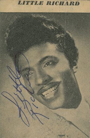 Lot #759 Sam Cooke and Little Richard Signatures - Image 2