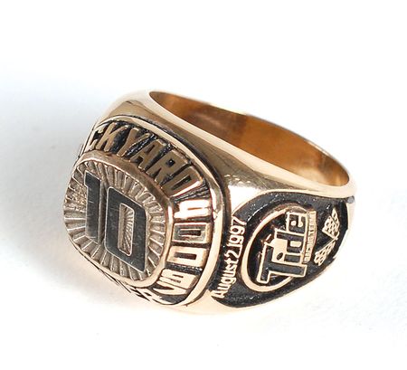 Lot #932 Racing: 1997 Brickyard 400 Championship Ring - Image 1