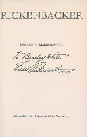 Lot #447 Eddie Rickenbacker - Image 1