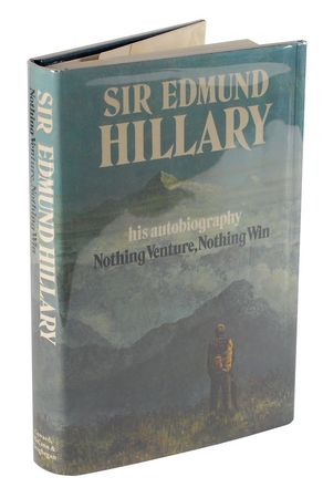Lot #319 Edmund Hillary Book - Image 4