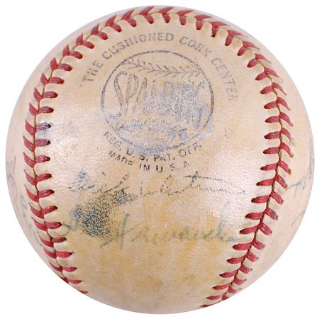 Lot #950 Brooklyn Dodgers: 1940s Baseball - Image 4