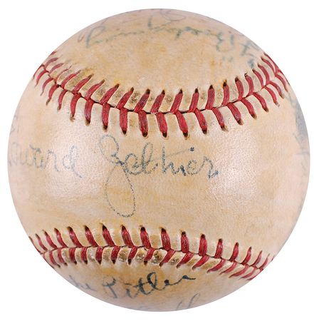 Lot #950 Brooklyn Dodgers: 1940s Baseball - Image 5
