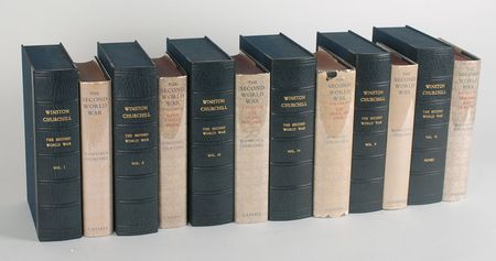 Lot #253 Winston Churchill: Churchillâ??s six-volume account of World War II - Image 2