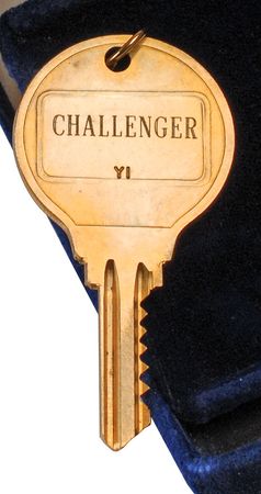 Lot #5114 Paul Weitz?s First Challenger Presentation Key - Image 3