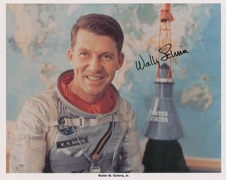 Lot #9087 Mercury 7 Signed Photographs - Image 7