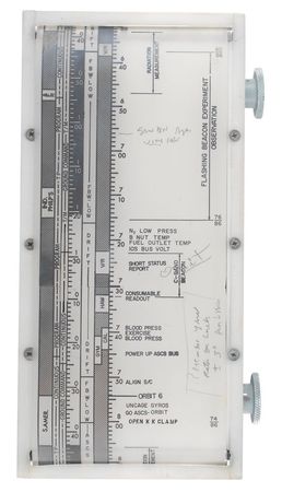 Lot #9063 Gordon Cooper’s MA-9 Flight Plan Roller - Image 5
