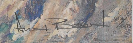 Lot #9338 Alan Bean Signed Lithograph - Image 3