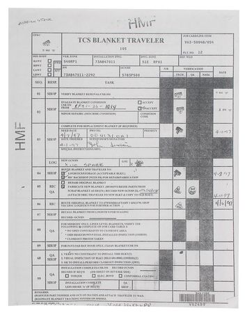 Lot #8475  Space Shuttle Columbia Multi-Layer Insulation - Image 3