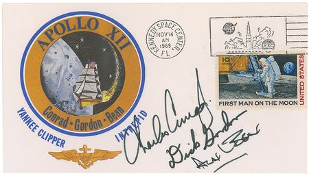 Lot #9354 Apollo 12 ?Type 1? Insurance Cover - Image 1