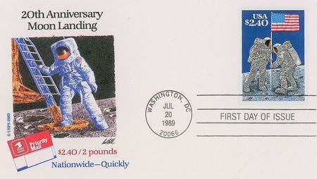 Lot #9310 Apollo 11 Anniversary Signed Program: Young, Duke, Stafford, and Roosa - Image 2