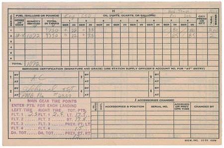 Lot #9073 Gus Grissom Signed Document - Image 3