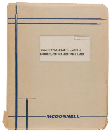 Lot #9112 Gemini 4: Jim McDivitt’s Manual - Image 2