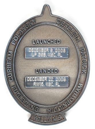 Lot #9500 STS-116 Unflown Robbins Medal - Image 2