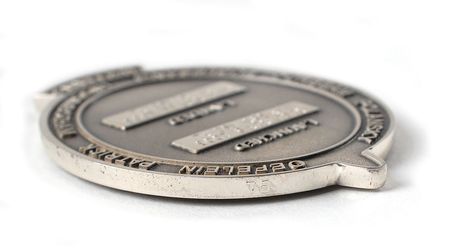 Lot #9500 STS-116 Unflown Robbins Medal - Image 3