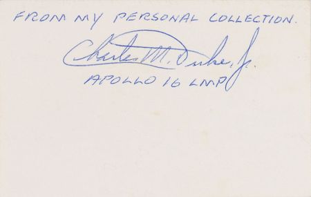 Lot #9323 Charlie Duke’s Collection of Seven Apollo 11 Presidential Dinner Items - Image 2