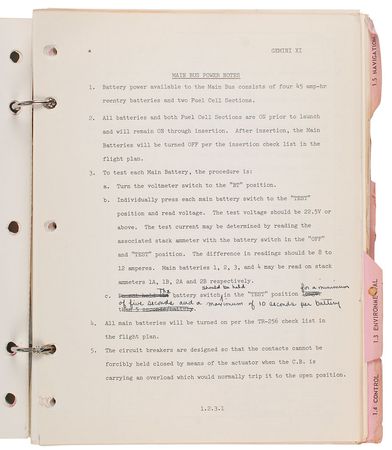 Lot #9139 Gemini 12 Pair of Operation Handbooks - Image 2