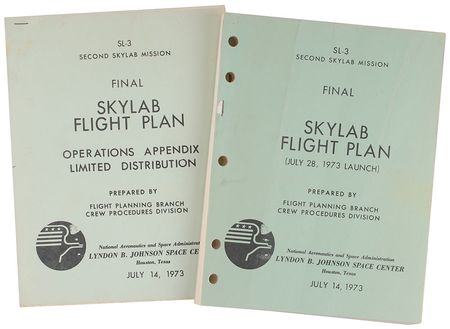 Lot #9485 Skylab 2 and 3 Flight Plans - Image 2