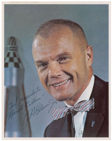 Lot #9068 Mercury 7 Signed Photograph Collection - Image 2