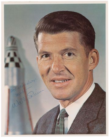 Lot #9068 Mercury 7 Signed Photograph Collection - Image 5