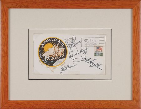 Lot #9365 Apollo 13 Signed Insurance Cover - Image 2