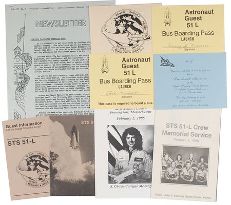 Lot #9521 Christa McAuliffe Archive - Image 5