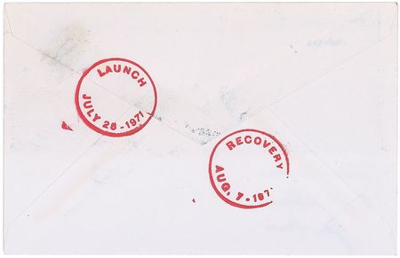 Lot #9409 Apollo 15 Flown ?Phases of the Moon? Cover - Image 2