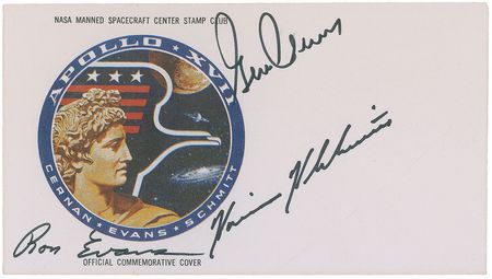 Lot #9447 Apollo 17 Insurance Cover - Image 1