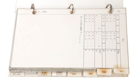 Lot #9258 John Young’s Apollo 10 Flown Checklist - Image 2