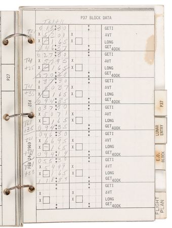 Lot #9258 John Young’s Apollo 10 Flown Checklist - Image 4