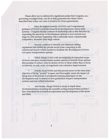 Lot #9306 Buzz Aldrin Signed Typescript - Image 2